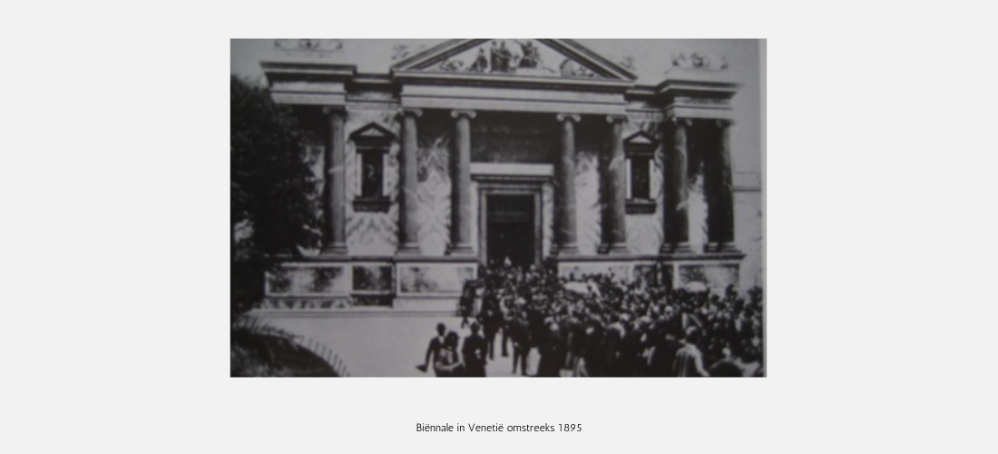 Biennale omstreeks 1895